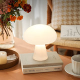 Cream Style Mushroom Table Lamp