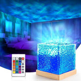 Ripple Projector with Aurora & LED Mood Lighting