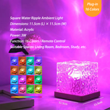 Ripple Projector with Aurora & LED Mood Lighting