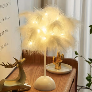 LED Feather Night Light