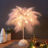LED Feather Night Light